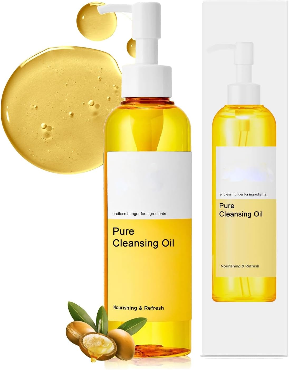 Facial Cleansing Oil Blackhead Pore Cleanser Daily Makeup Removal