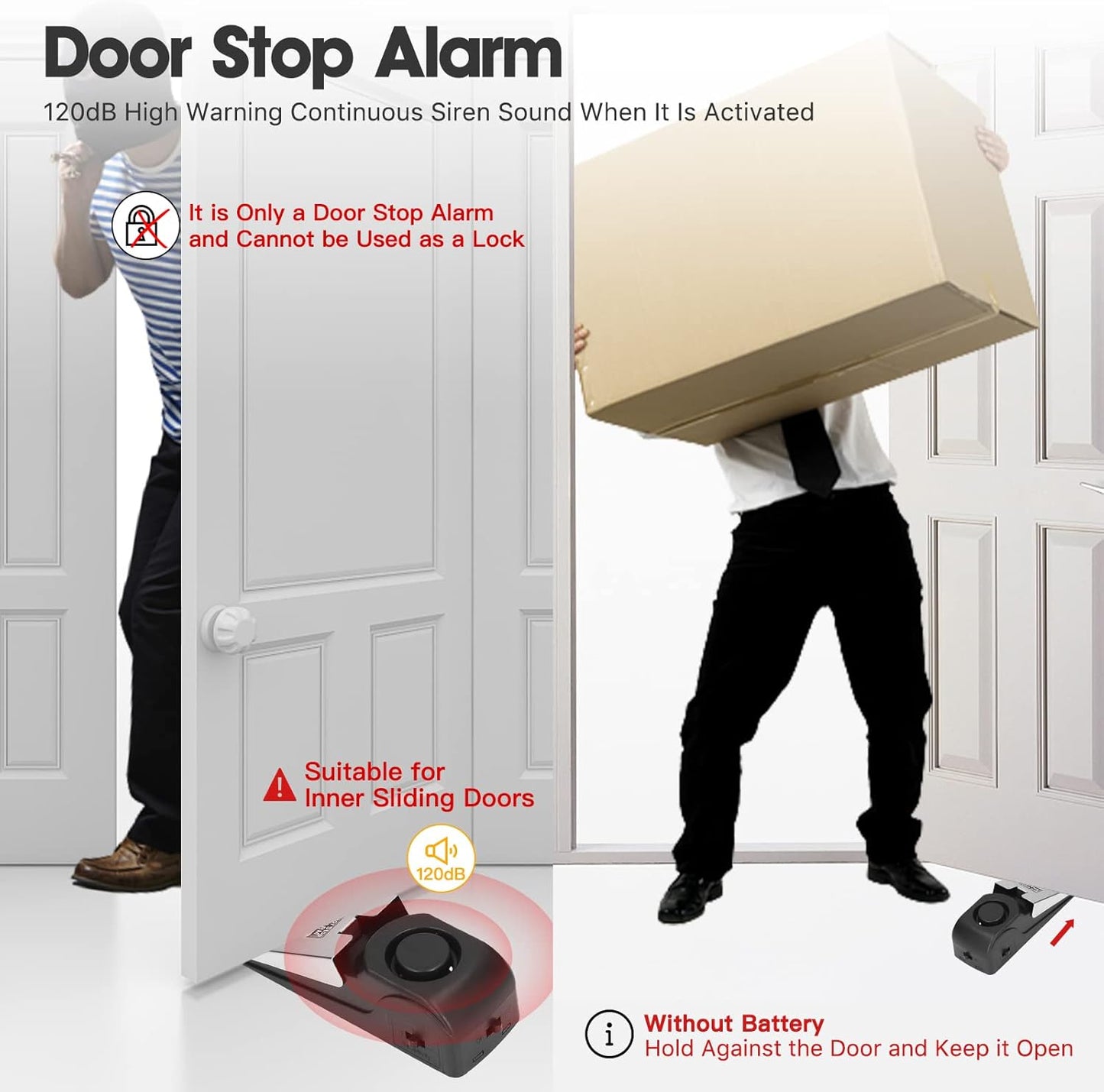 Block Vibration Door Stop