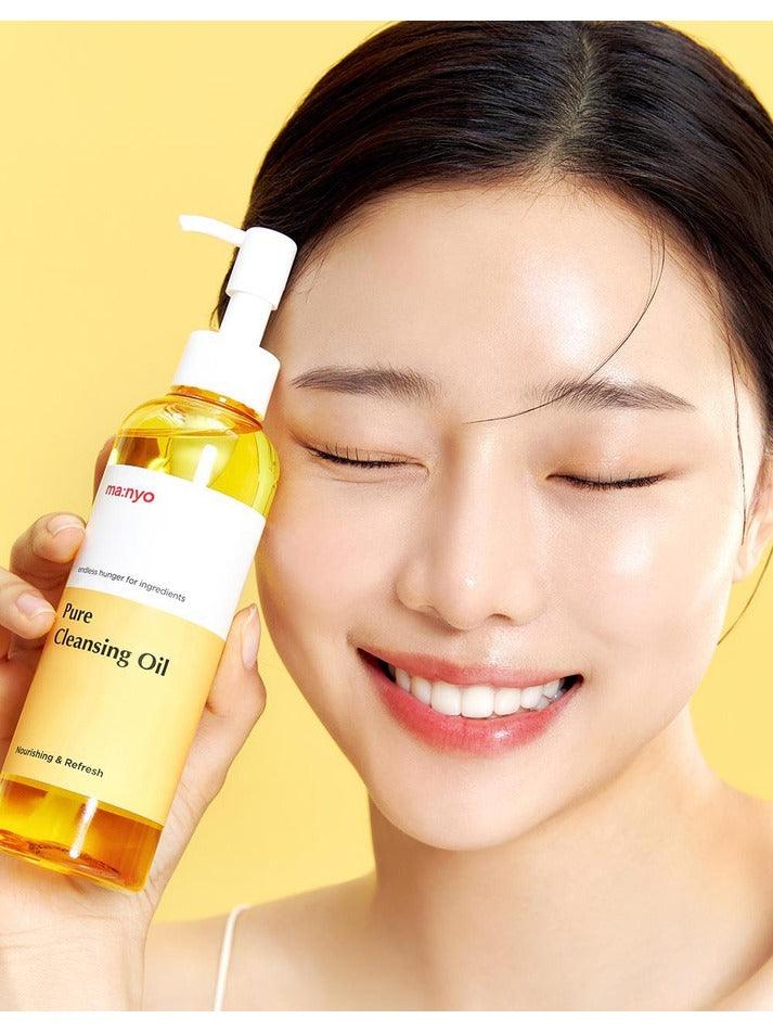 Facial Cleansing Oil Blackhead Pore Cleanser Daily Makeup Removal